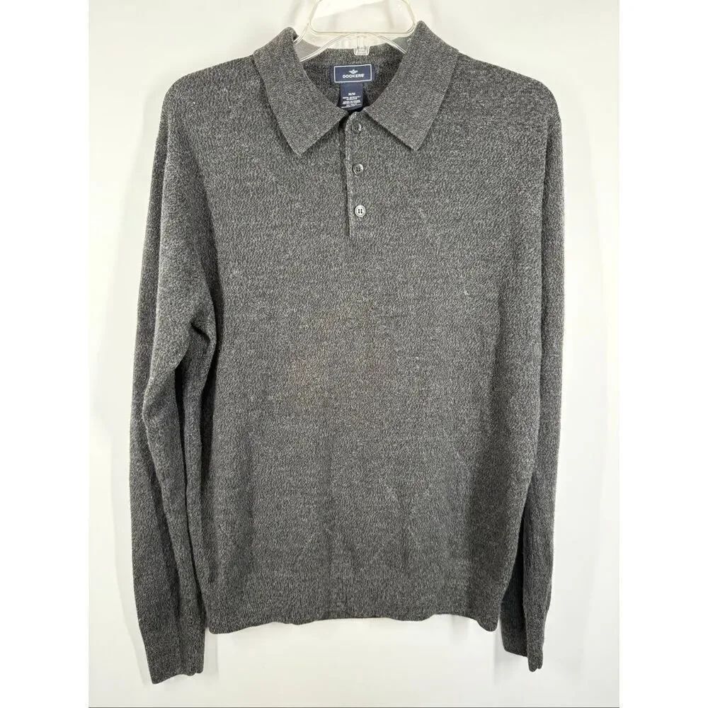 Dockers Men’s long sleeve acrylic sweater size medium